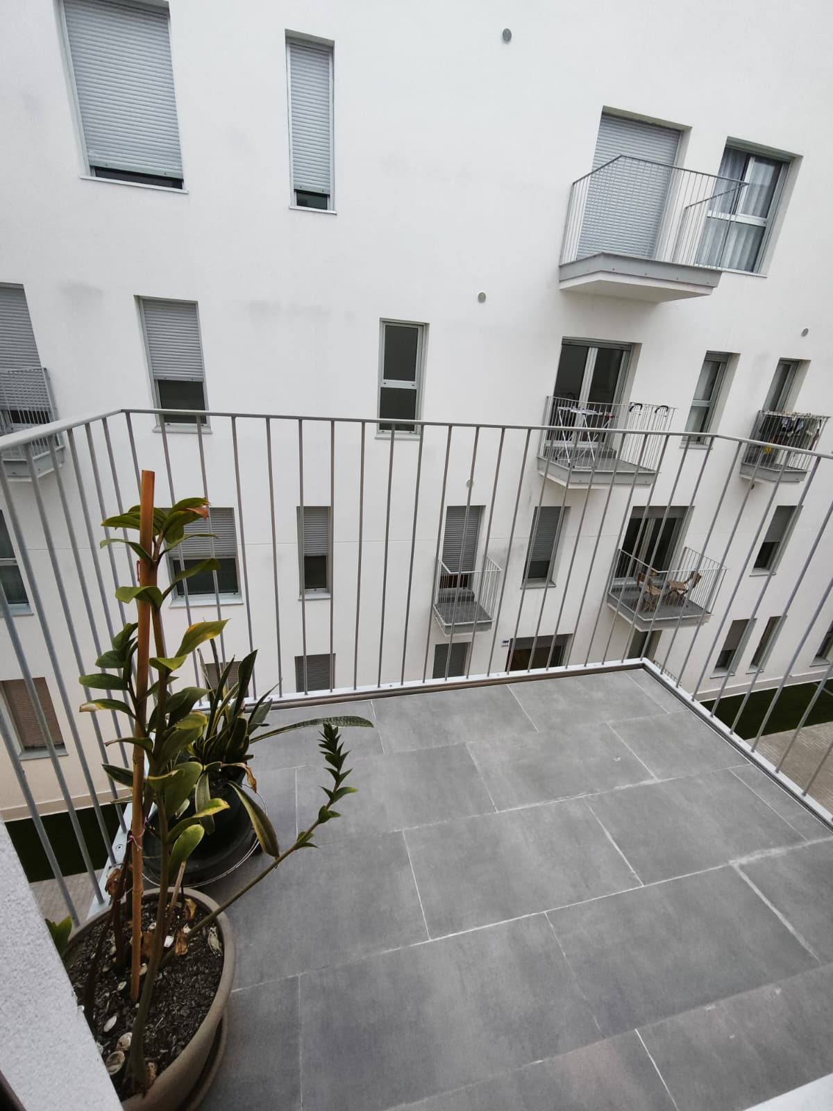 Balcony before transformation